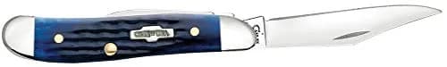 Case Peanut Pocket Knife 2 7/8 Inches Blue Bone | Classic US Craftsmanship & Dependability thumbnail 5
