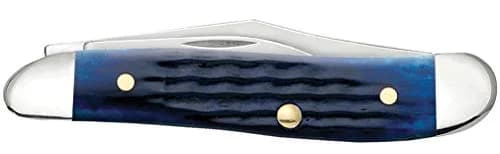 Case Peanut Pocket Knife 2 7/8 Inches Blue Bone | Classic US Craftsmanship & Dependability thumbnail 3