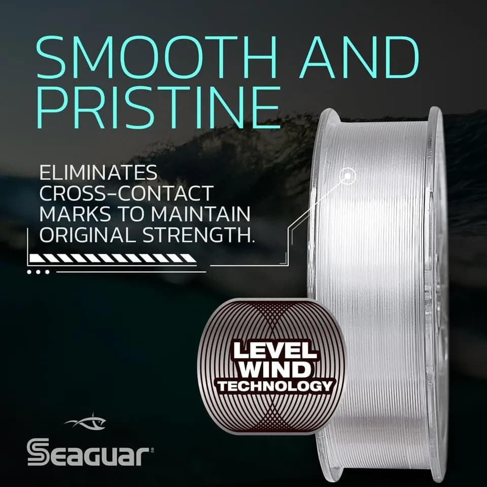 Seaguar Fluoro Premier Leader Material 40lbs | Virtually Invisible, High Knot Strength, Saltwater-Ready thumbnail 6