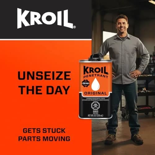 KROIL Kroil Original Penetrant 8 oz | Rust & Corrosion Inhibitor Oil for Metal Parts thumbnail 8