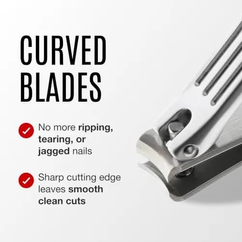 Seki Edge Stainless Steel Fingernail Clippers SS-106 | Curved Blade, Ergonomic Grip thumbnail 4