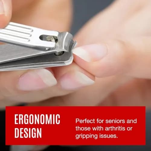 Seki Edge Stainless Steel Fingernail Clippers SS-106 | Curved Blade, Ergonomic Grip thumbnail 5