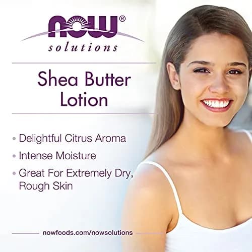 NOW Foods Shea Butter Skin Emollient 200ml (7 Ounce) | Seals Moisture for Dry Rough Skin thumbnail 4