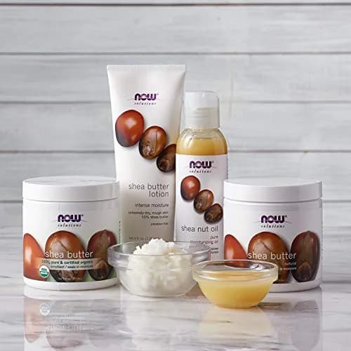 NOW Foods Shea Butter Skin Emollient 200ml (7 Ounce) | Seals Moisture for Dry Rough Skin thumbnail 5
