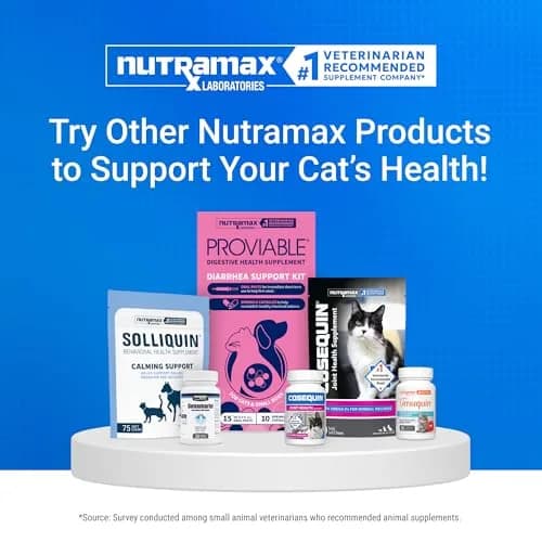 Cosequin Joint Supplement for Cats, Easy Sprinkle Capsule 80ct | Vet-Recommended USA Import for Joint Health thumbnail 8