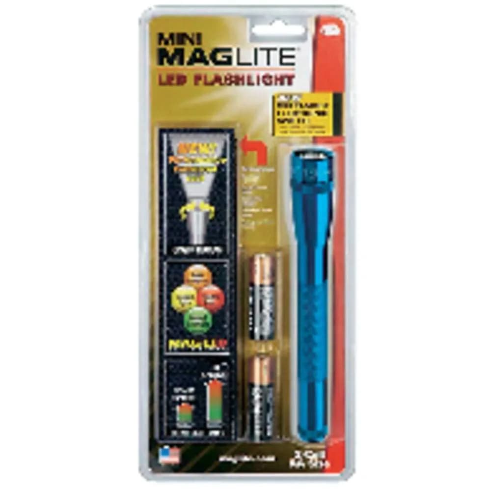 Maglite Mini LED 2-Cell AA Flashlight, Red | 127 Lumens, 156m Beam, 25hr Runtime - view 3