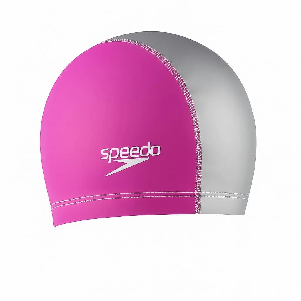 Speedo Swim Cap Stretch Fit | Water-Friendly, Unisex-Adult, Pink, Small-Medium — Pink