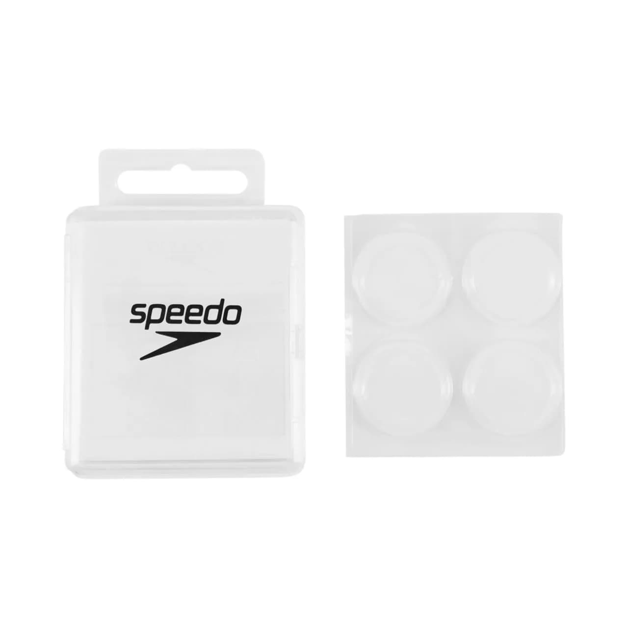 Speedo Unisex Silicone Ear Plugs for Swimming Waterproof Reusable Training | 2 Ear Plugs (1 Pair)