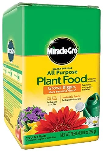Miracle-Gro Water Soluble All Purpose Plant Food 255g (8 oz) | Feeds Plants Instantly for Bigger Growth thumbnail 1