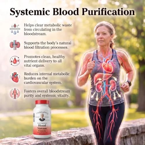 Christopher's Original Formulas Blood Stream Formula 100 Vegetarian Capsules | Supports Vein Elasticity & Blood Circulation thumbnail 3