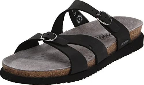 Mephisto Women's Hannel Sandals Black Nubuck 7 M US | Orthopedic Support & Adjustable Fit thumbnail 1