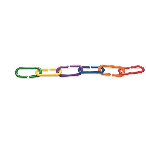 Learning Resources Rainbow Link 'N' Learn Links | Early Math Manipulatives for Kids thumbnail 2