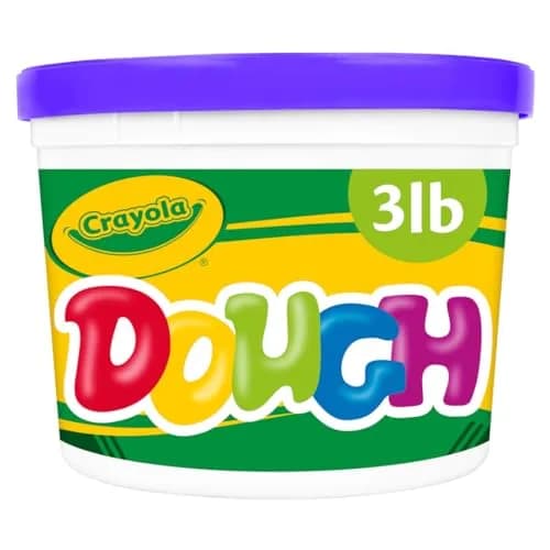 Crayola Dough - Purple (3lb) | Soft, Bright, Reusable Modeling Dough for Kids thumbnail 1