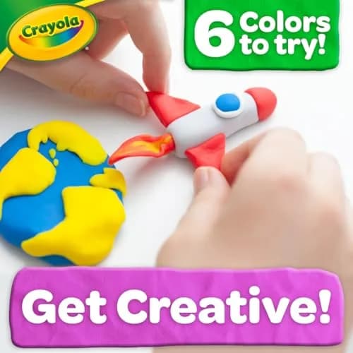 Crayola Dough - Purple (3lb) | Soft, Bright, Reusable Modeling Dough for Kids thumbnail 3