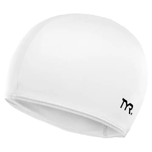 TYR Lycra Fiber Adult Swim Cap for Men and Women - Recreational & Training Cap, UPF 50+ Sun Protection, 23g (0.811 Fl Oz) thumbnail 1