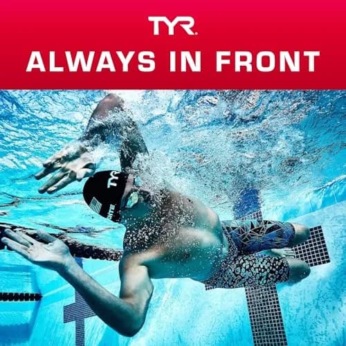 TYR Lycra Fiber Adult Swim Cap Navy | Reduces Drag, UPF 50+ Sun Protection, Gentle Fit thumbnail 6