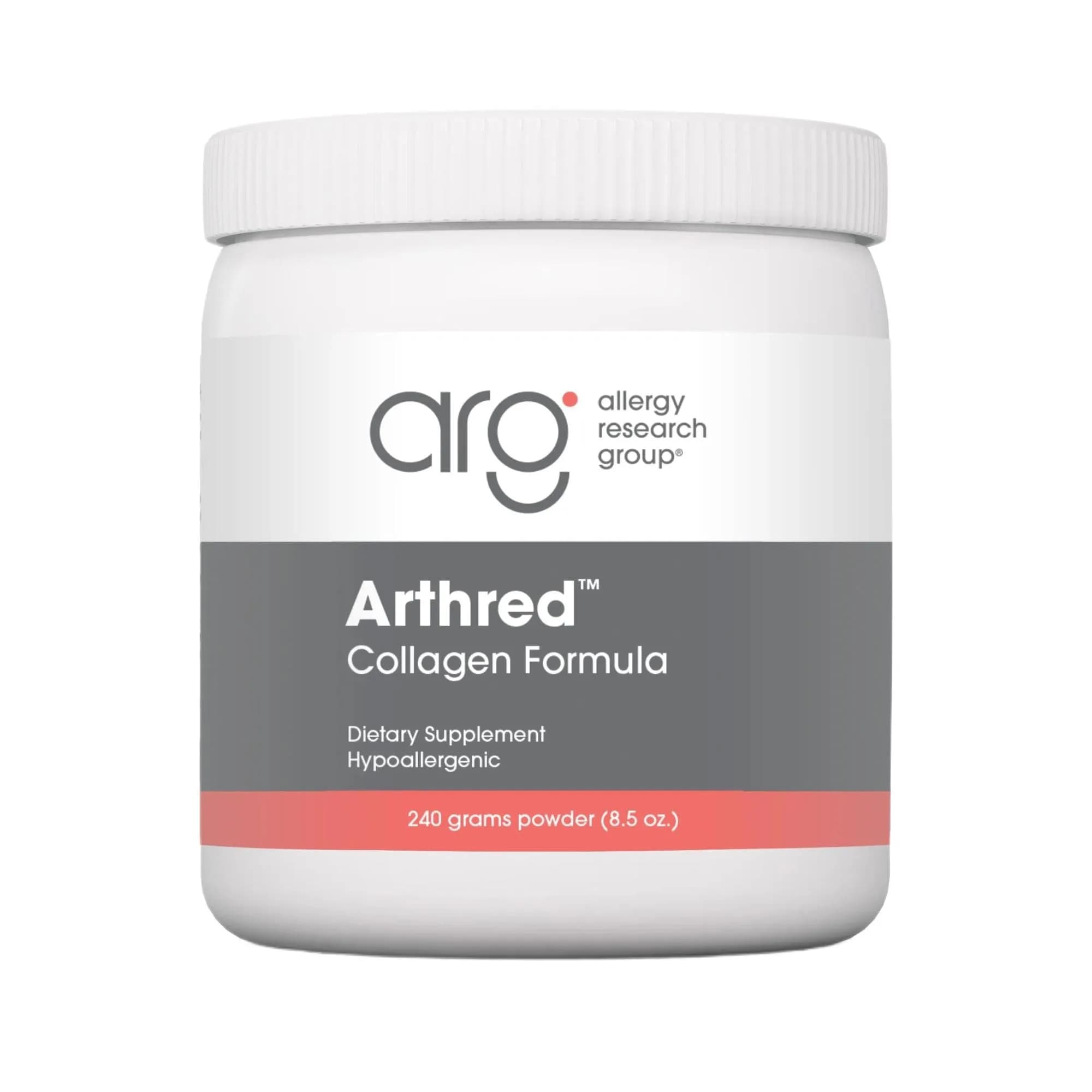 Allergy Research Group Hydrolyzed Collagen Powder 240 g | Supports Skin & Connective Tissue - main product image