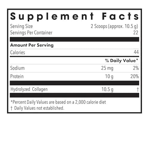 Allergy Research Group Hydrolyzed Collagen Powder 240 g | Supports Skin & Connective Tissue thumbnail 3