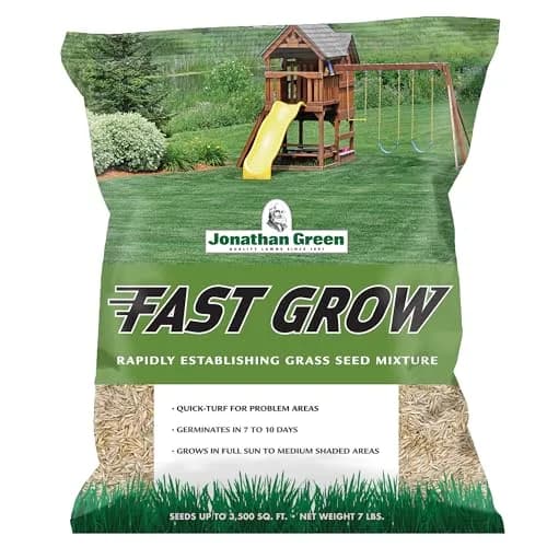Jonathan Green Fast Grow Grass Seed Mixture 3.17 kg (7 lb) | Quick Turf for Cool Season Lawns thumbnail 1