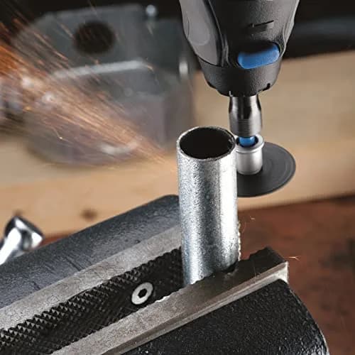 Dremel EZ406-02 EZ Lock Starter Kit 38.1 mm (1.5 Inch) Cutting Wheels with Mandrel | Durable Fiberglass Reinforced Metal Cutting thumbnail 7