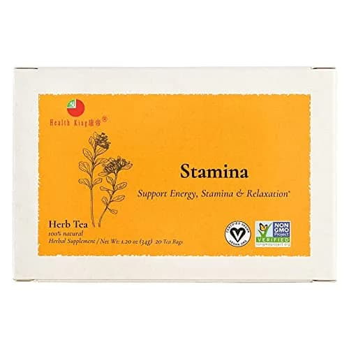 Health King Stamina Herb Tea, Teabags, 20 Count Box | Natural Energy & Relaxation (70-120 chars) thumbnail 5