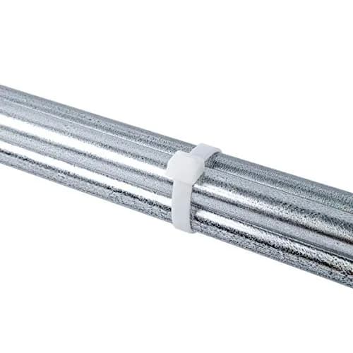 Gardner Bender 48 Inch 75 lb. Tensile Strength Heavy-Duty Natural White Nylon Cable Ties | 10 Pack thumbnail 4