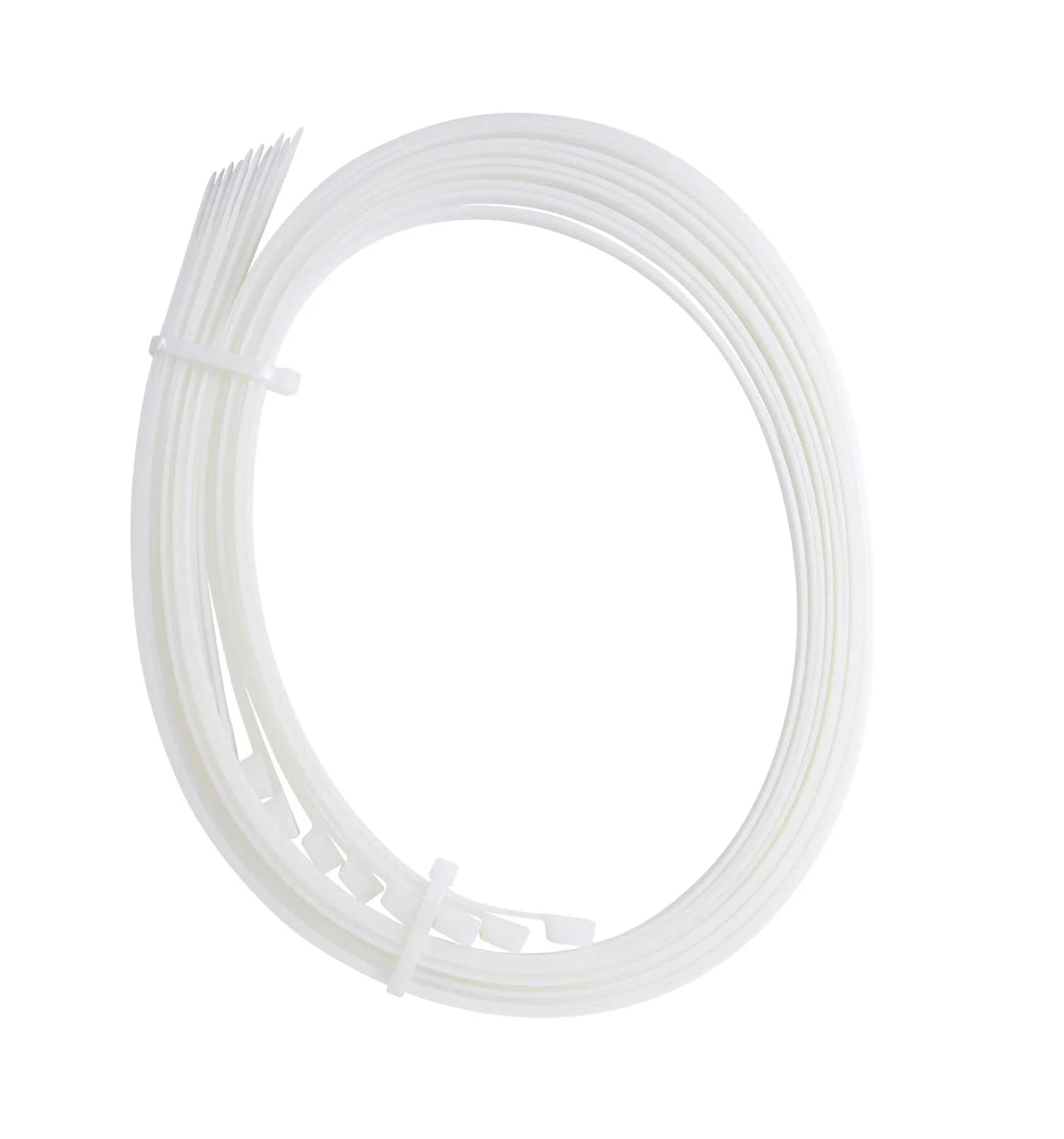Gardner Bender 48 Inch 75 lb. Tensile Strength Heavy-Duty Natural White Nylon Cable Ties | 10 Pack thumbnail 3