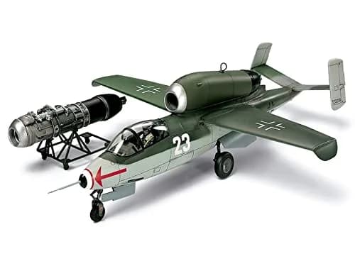 Tamiya Heinkel He 162A-2 Salamander Model Kit | 1/48 Scale Aircraft with Engine Replica thumbnail 8