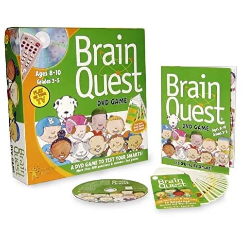 Brighter Minds Brain Quest DVD Game Ages 8-10 | Educational Trivia Fun thumbnail 5