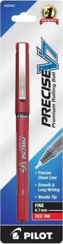 Pilot Precise Grip Liquid Ink Rolling Ball Stick Pens | Fine 0.7mm Tungsten Tips, Assorted Colors, USA Import thumbnail 2