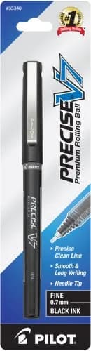 Pilot Precise Grip Liquid Ink Rolling Ball Stick Pens | Fine 0.7mm Tungsten Tips, Smooth Flow, Assorted Colors thumbnail 2