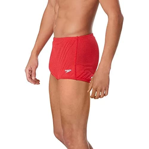 Speedo Men's Marina Swim Trunk Navy/Neon Pink | Chlorine-Resistant, 21 Inch, Adult thumbnail 2