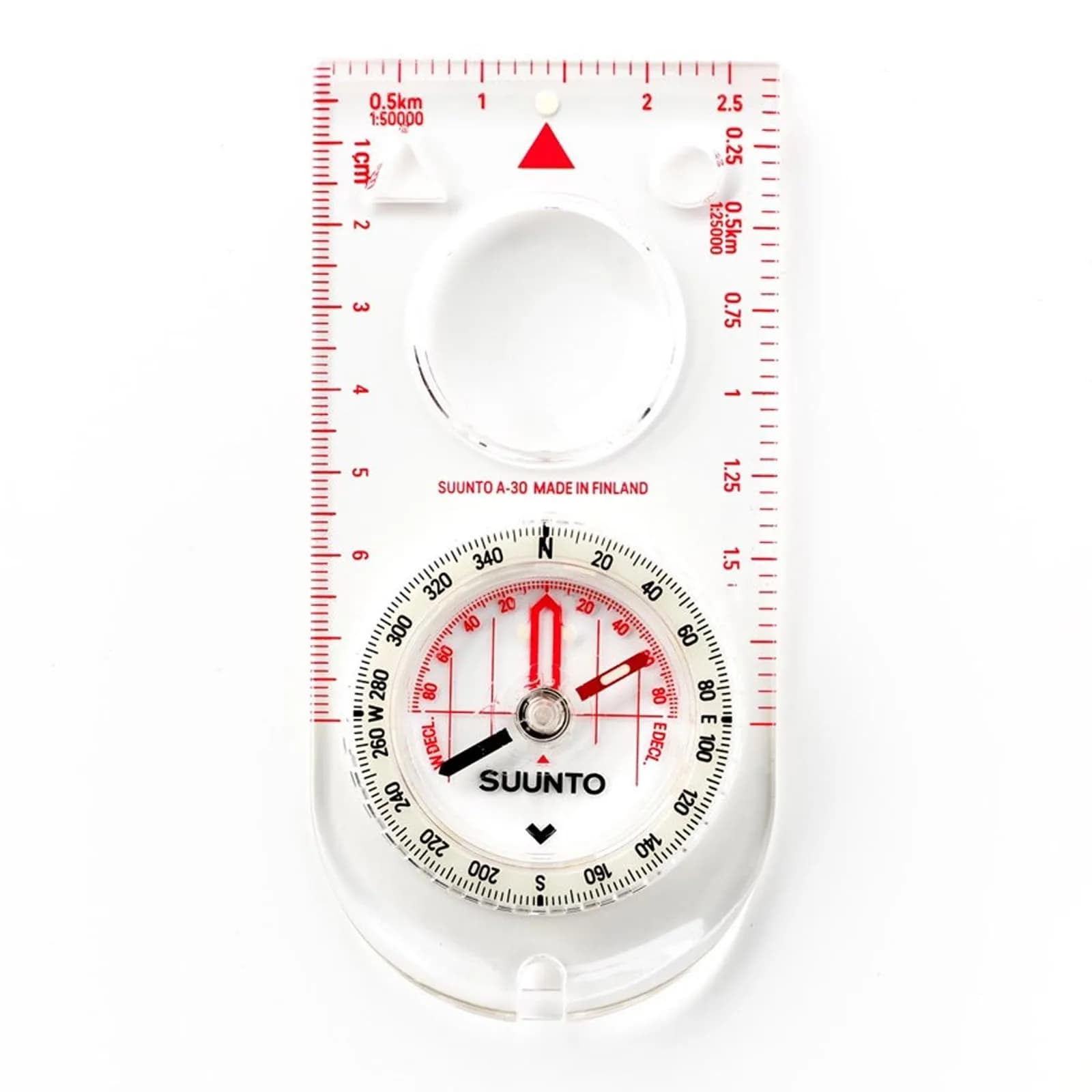 SUUNTO A-30 NH USGS Compass, SS012100013 | Compact, Accurate, for Hiking & Orienteering