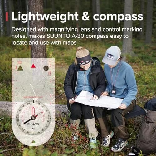 SUUNTO A-30 NH USGS Compass, SS012100013 | Compact, Accurate, for Hiking & Orienteering thumbnail 4