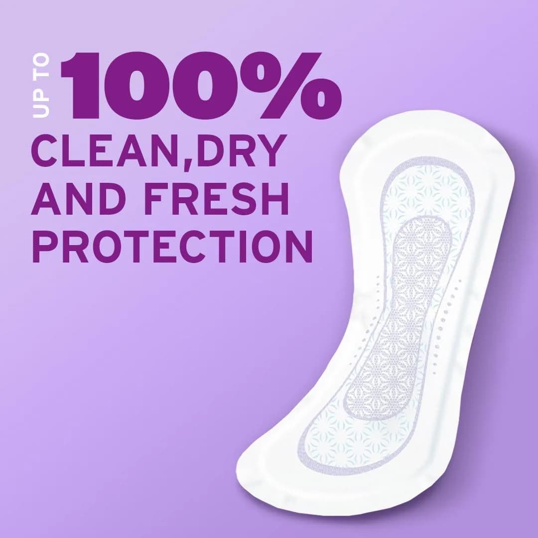 Poise Daily Liners Very Light Absorbency Long Length 264 Count | USA Imported Incontinence Protection - view 8