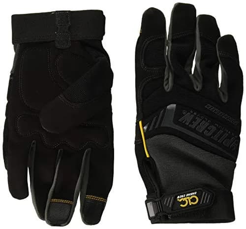 Custom Leathercraft Pit Crew 205BXL Mechanic's Glove Black XL | Touch Screen & Durable Synthetic Leather thumbnail 1