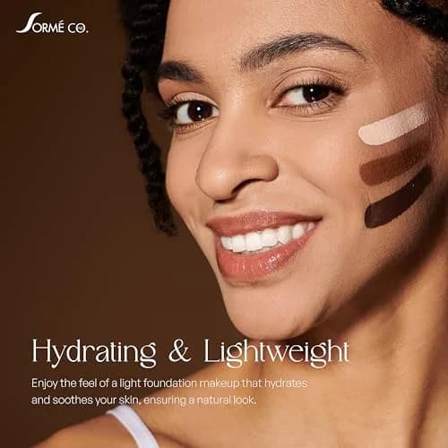 SORMÉ Mineral Illusion Liquid Foundation Golden Light 25ml (0.85 Fl Oz) | Hydrating Oil-Free Formula thumbnail 4