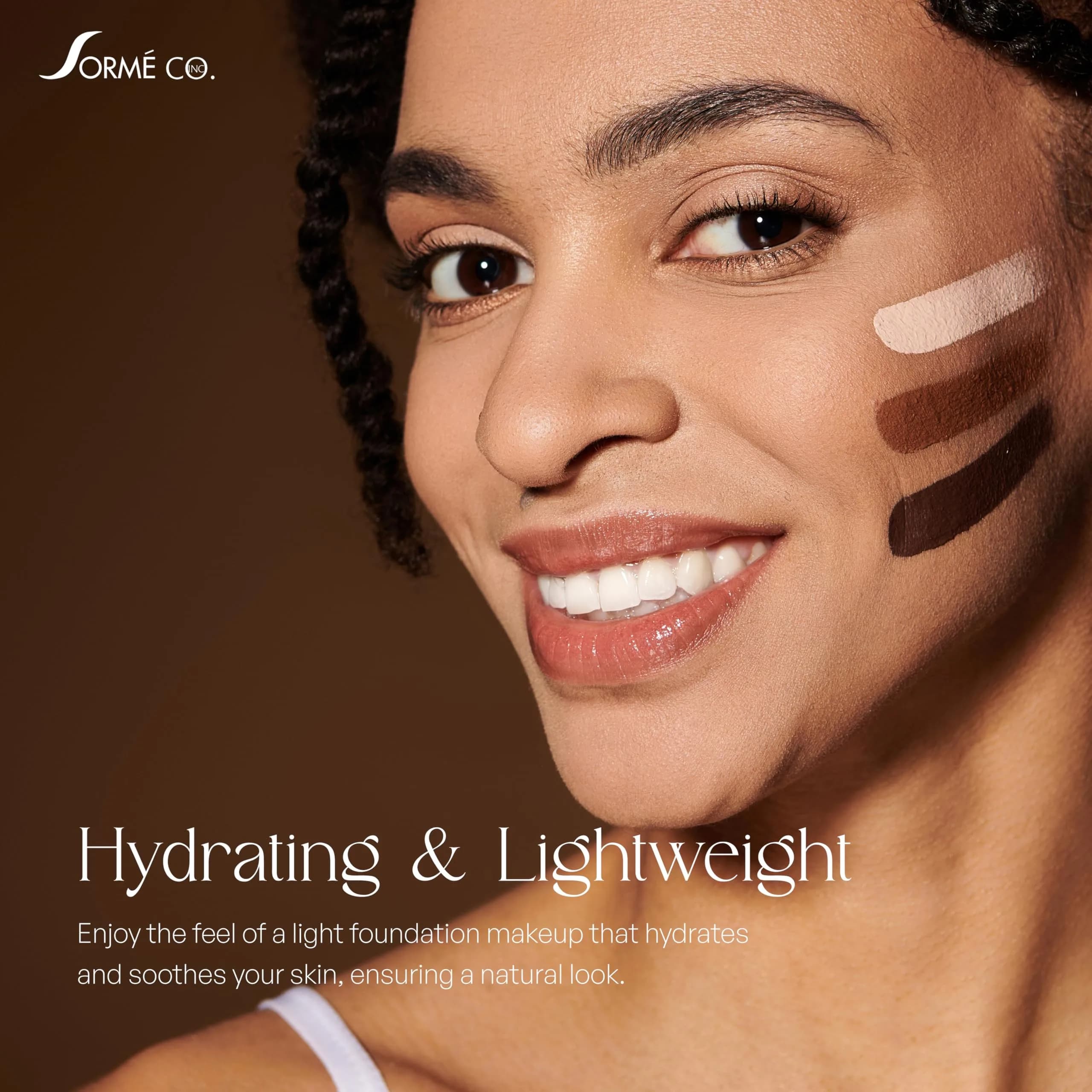 SORMÉ Mineral Illusion Liquid Foundation Golden Light 25ml (0.85 Fl Oz) | Hydrating Oil-Free Formula - view 4