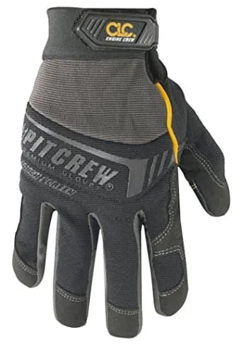 Custom Leathercraft Engine Crew Mechanic's Glove Large | Touch Screen & Durable Synthetic Leather thumbnail 2