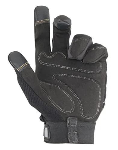 Custom Leathercraft Engine Crew Mechanic's Glove Large | Touch Screen & Durable Synthetic Leather thumbnail 3