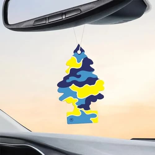 LITTLE TREES Car Air Freshener | Pina Colada Scent | Pack of 6 | Long-lasting tropical aroma thumbnail 4