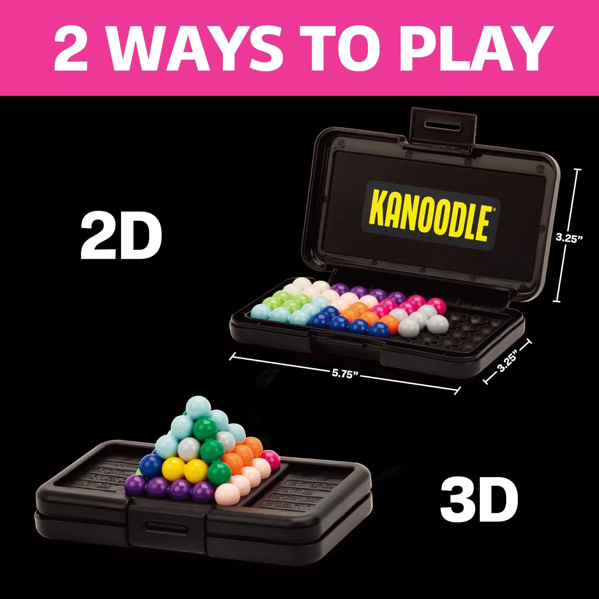 Educational Insights Kanoodle 3D Brain Teaser Puzzle - Medium Size | Spatial Reasoning - view 3