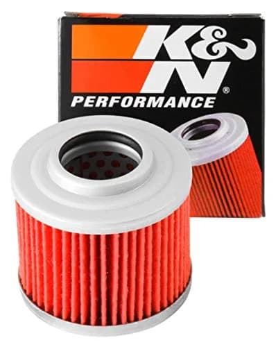 K&N Motorcycle Oil Filter KN-151 | High Performance Synthetic, Up to 20,000 Miles thumbnail 1