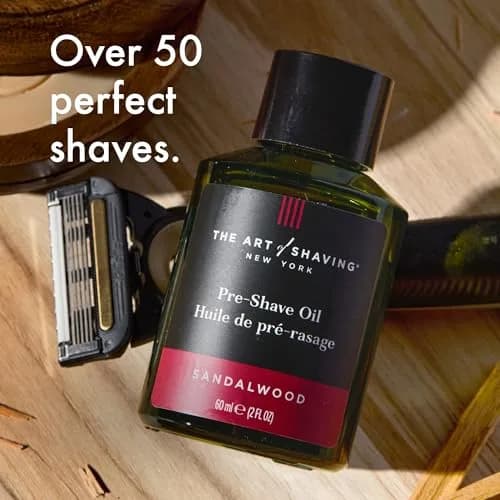 The Art of Shaving Sandalwood Pre-Shave Beard Oil 59ml (2 Fl Oz) | Protects Against Irritation & Razor Burn thumbnail 4