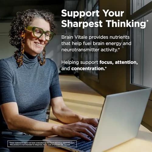 Designs for Health Brain Vitale Supports Focus 60 Capsules | Cognitive & Brain Support thumbnail 2