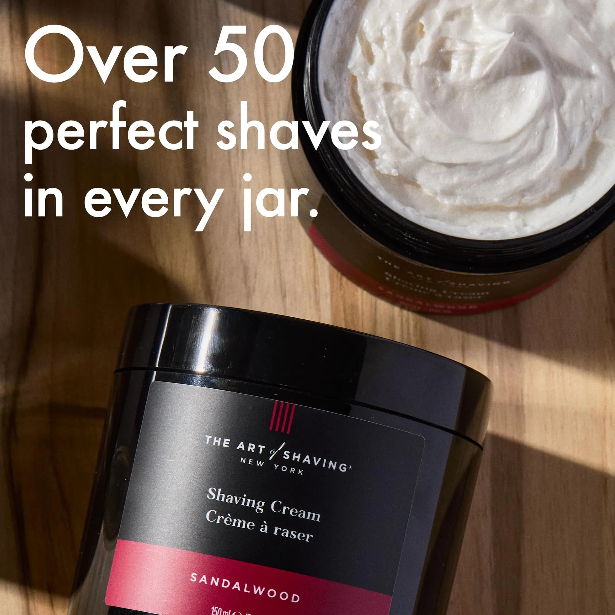 The Art of Shaving Sandalwood Shaving Cream for Men | 5 Fl Oz - view 4