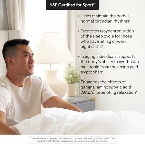 THORNE Melaton-3 3 mg Melatonin Supplement Capsules 60 Count | Supports Restful Sleep & Circadian Rhythms thumbnail 5