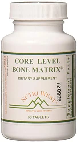 Nutri-West Core Level Bone Matrix 60 Tablets | Supports Bone & Joint Health in Adults thumbnail 1