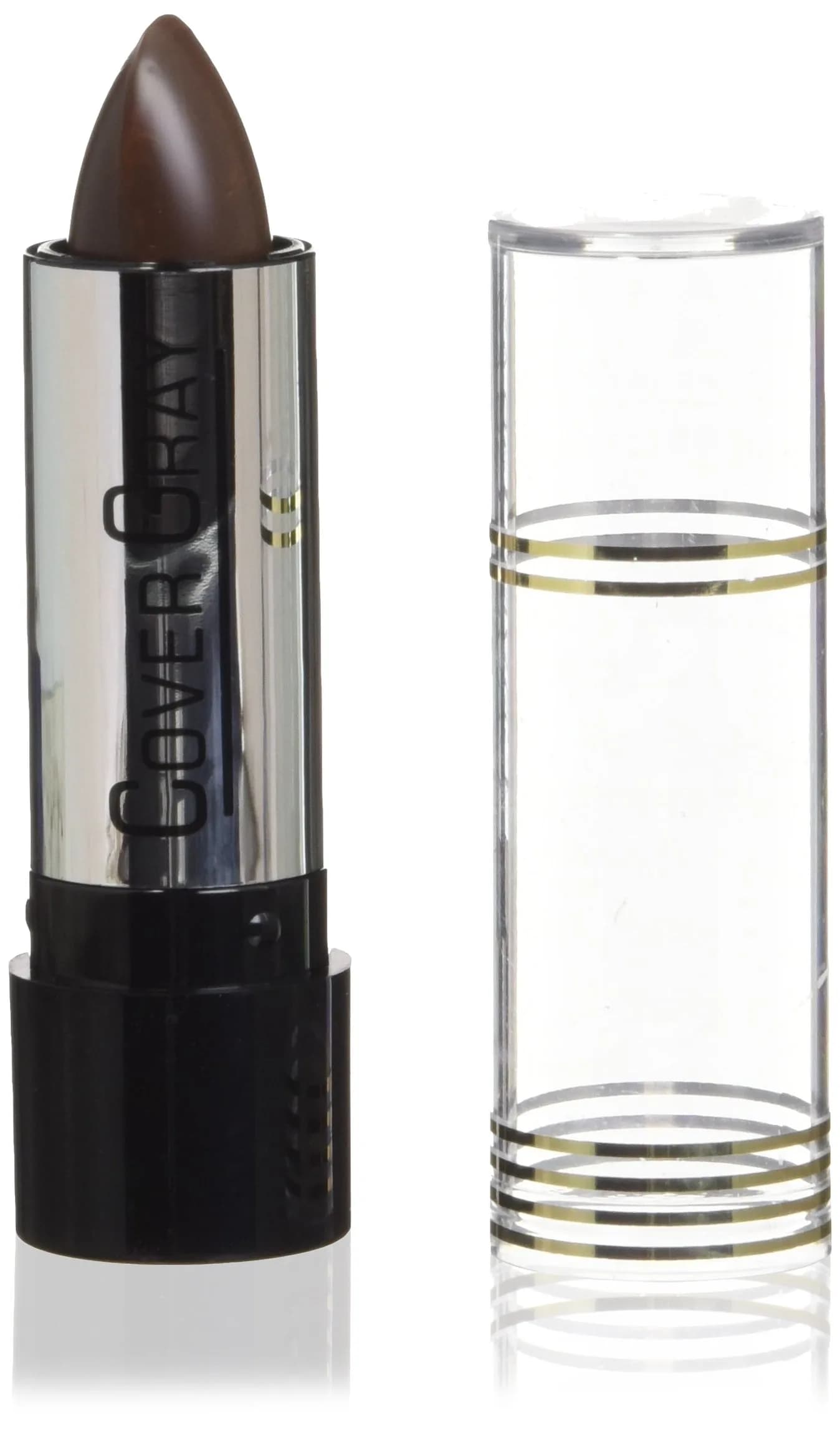 Cover Your Gray Men's Touch-Up Stick Medium Brown | Instant Gray Coverage for Roots & Beards — Medium Brown