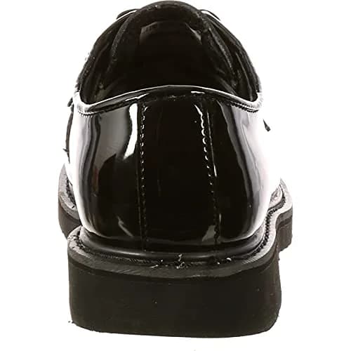ROCKY High-Gloss Dress Leather Oxford Shoe, Size 8(EW) | Water-Resistant Formal Footwear thumbnail 4